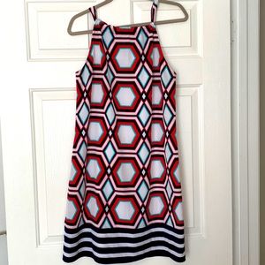 Crown and Ivy lightweight honeycomb dress. Flowy dress with scoop neck